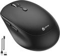 iClever Bluetooth Mouse Multi-Device Silent Mouse, Dual Mode Bluetooth + 2.4G Wireless Mouse, Silent Work, Rechargeable, S...