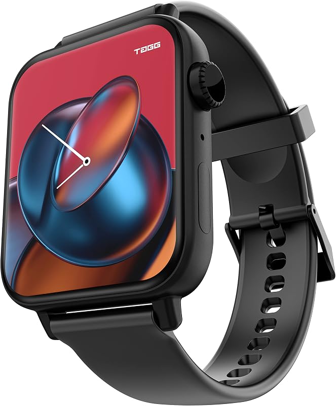 TAGG Verve Connect Ultra 1.78" AMOLED Display Bluetooth Calling Smartwatch | Always on Display | Password Protection| Func...
