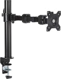 AmazonBasics Monitor Stand, Height Adjustable Arm Mount- Steel