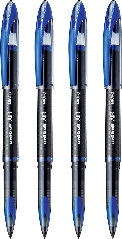 Uniball Air Micro 188M (Set Of 4 Blue Pens)