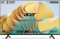 Acer 139 cm (55 inches) I Series 4K Ultra HD Android Smart LED TV AR55AR2851UDFL (Black)