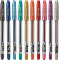 Linc Shine Glitter Pen Assorted Colours - Pack of 10
