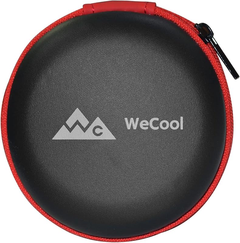 WeCool Earphone Carrying Case or Multi-Purpose Carry Pouch for Carrying Earphones, Headset, Pen Drives, SD Cards , with An...