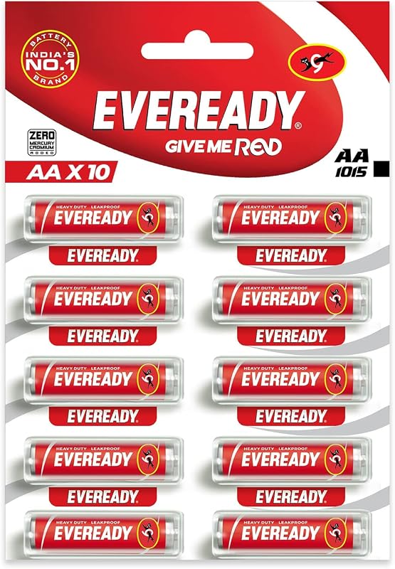 Eveready 1015 Carbon Zinc AA Battery - 10 Pieces