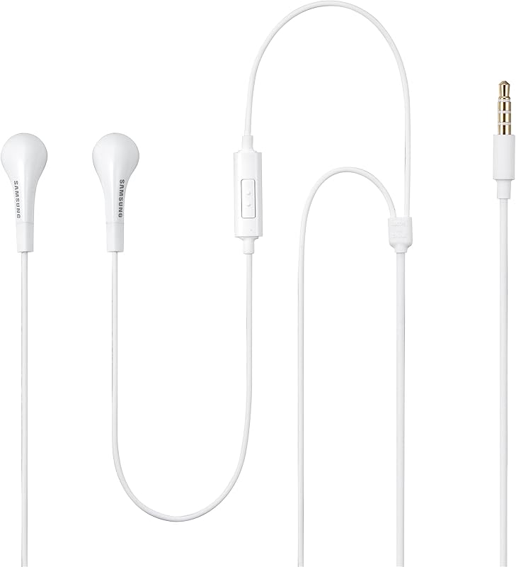 Samsung Ehs64 Ehs64Avfwecinu Hands-Free Wired In Ear Earphones With Mic With Remote Note (White)
