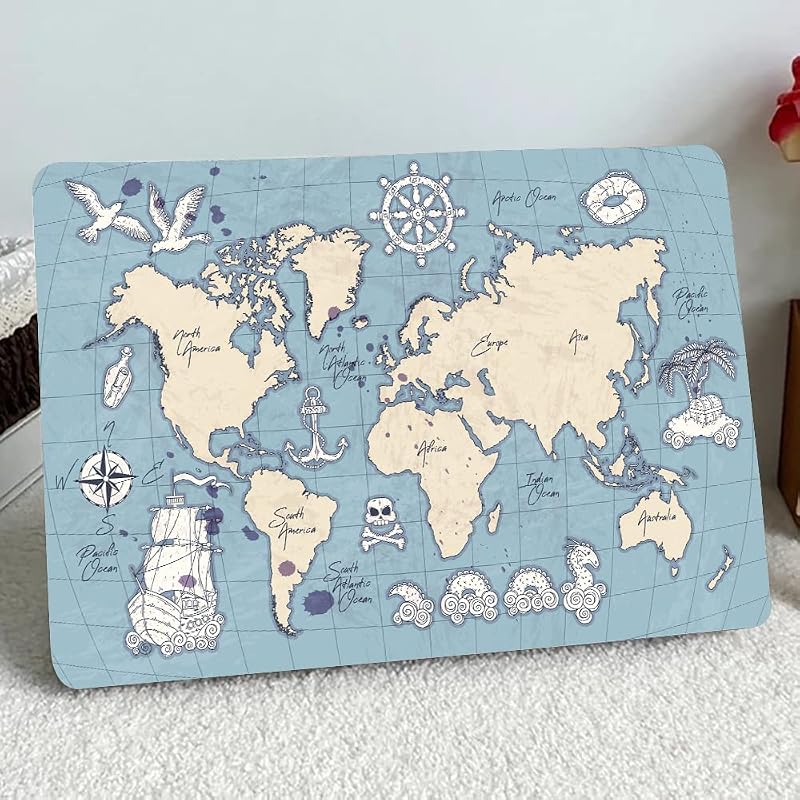 NoWorries No Worries - MAP Laptop Skin Bubble-Free Vinyl Laptop Sticker for 14 & 15.6 inches laptops It Keeps Your Laptop ...