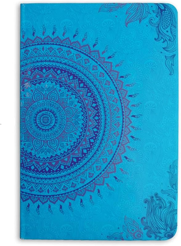 Doodle Hard Bound Notebook Diary l A5 l 80 GSM l Undated l 192 Ruled Pages(5.5X8.5 Inches), Ethinic Motif Diary for Girls,...