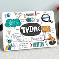 NoWorries - Creative thoughts Motivational Quotes Scratch-Free Vinyl Laptop Skin/Sticker for 15.6inch/14inch Laptops [Size...