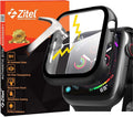 Zitel Case with Screen Protector Compatible with Apple Watch SE 2nd gen 2022 / Series 6/5/4 SE, 40mm Hard PC Cover with Bu...