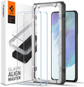 Spigen AlignMaster Tempered Glass Screen Guard Protector for Galaxy S21 FE 5G - 2 Pack