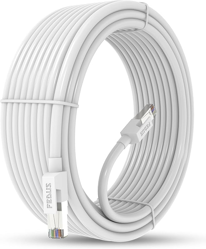 Fedus Cat6 Ethernet Cable, 1 Meter High Speed 550Mhz 10 Gigabit Speed Utp Lan Cable, Network Cable Internet Cable Rj45 Cab...
