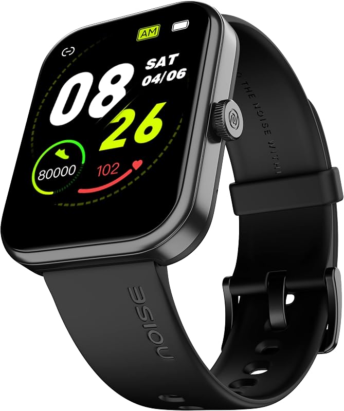 Noise Pulse 2 Max Advanced Bluetooth Calling Smart Watch with 1.85'' Display, 550 NITS Brightness, Smart DND, 10 Days Batt...