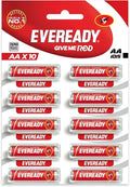 Eveready 1015 Carbon Zinc AA Batteries - 20 Pieces