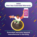 Acko 1 Year Extended Warranty for Laptops from Rs 20,000 to Rs 30,000 (E-mail delivery)