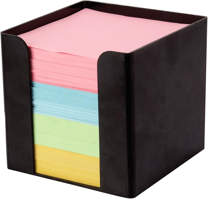 Pinzo™ Memo Pad Cube with Approx 800 Multicolor Paper Sheets