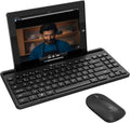 Zebronics Companion 110 Wireless Keyboard and Mouse Set with Bluetooth multiconnect, 2.4GHz Receiver, 2 Months* Backup, 16...