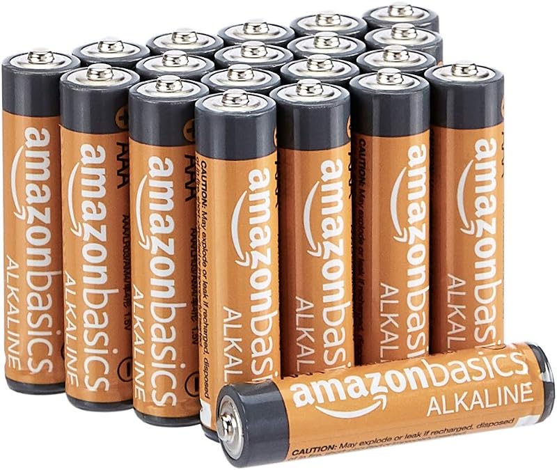 AmazonBasics AAA Performance Alkaline Batteries (20-Pack) - Appearance May Vary