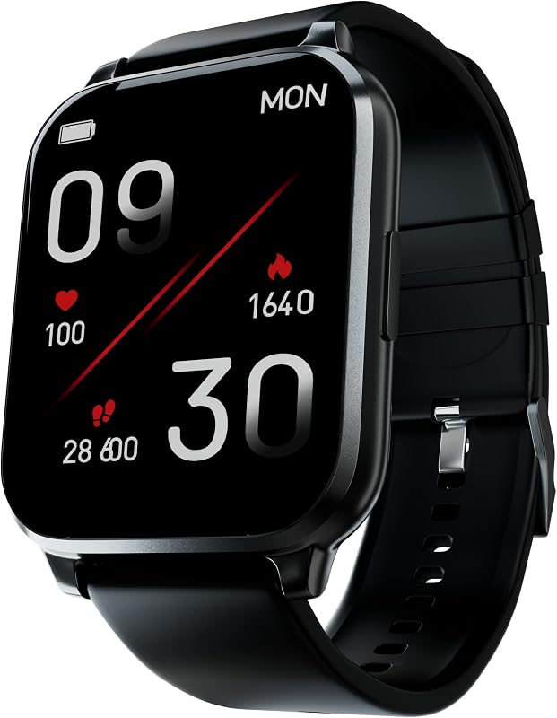 Fire-Boltt Ninja 3 Smartwatch Full Touch 1.69 & 60 Sports Modes with IP68, Sp02 Tracking, Over 100 Cloud based watch faces...