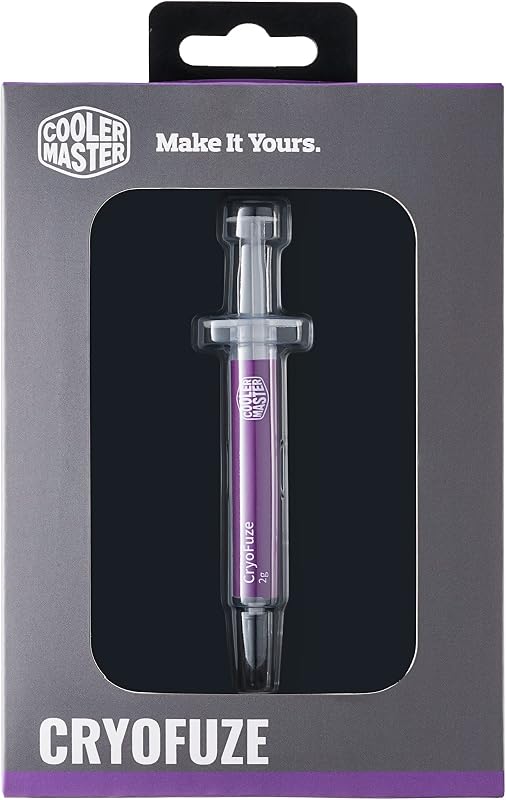 Cooler Master Cryofuze Thermal Paste - for Processor, GPU, Console, Laptop | 14 W/m-K Thermal Conductivity | Excellent Per...