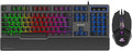 Ant Esports KM540 Gaming Backlit Keyboard and Mouse Combo, LED Wired Gaming Keyboard, Ergonomic & Wrist Rest Keyboard, Pro...
