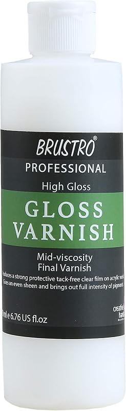 Brustro Professional High Gloss Varnish 200 Ml