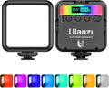 ULANZI VL49 RGB Video, LED Camera Light 360° Full Color Portable Photography Lighting with 3 Cold Shoe, 2000mAh Rechargeab...