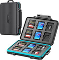 ORICO EVA SD Card Case Holder for Memory Cards,24 Slots Professional Water-Resistant Anti-Shock Holder for 12TF Card and 1...