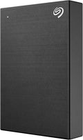 Seagate One Touch 4TB External HDD with Password Protection – Black, for Windows and Mac, with 3 yr Data Recovery Service...
