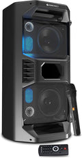 Zebronics Zeb-Space Deck PRO Wireless Bluetooth 40W Boombox Party Portable Speaker Supporting LED Display, RGB Lights, US...