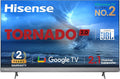 Hisense 164 cm (65 inches) Tornado 2.0 Series 4K Ultra HD Smart LED Google TV 65A7H (Silver)