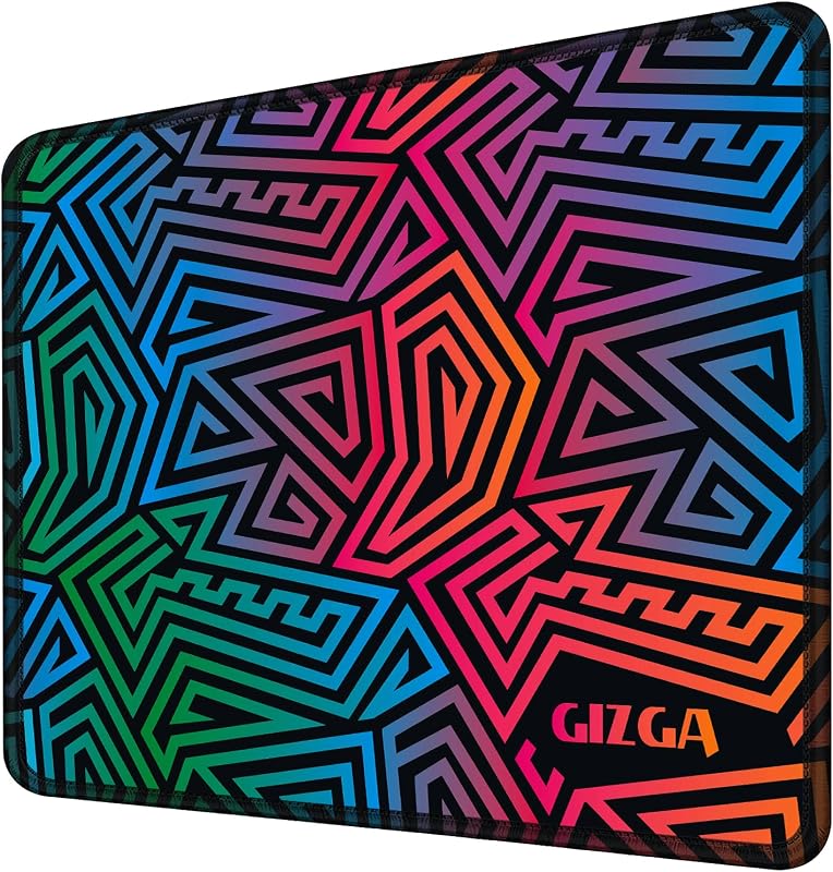 GIZGA essentials Extended Gaming Mouse Pad, Laptop Desk Mat, Computer Mouse Pad with Smooth Mouse Control, Mercerized Surf...