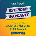 ONSITEGO 1 Year Extended Warranty for Audio Systems