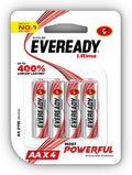 Eveready Ultima Alkaline AA Battery - Pack of 4