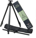 Brustro Artists Portable Lightweight Metal Display Easel, Free Weatherproof Carry Bag. Holds Canvas Upto 32".