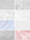 Print Master India Premium Flatlay Tabletop Photography Backdrop Background, Double Sided Waterproof Paper for Food, Small...