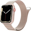 VEMIGON Stainless Steel Magnetic Strap Compatible with Apple Watch Series 8 7 6 5 4 3 2 1 SE, Women and Men [Watch Not Inc...