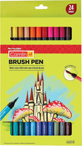 Camlin Brush Pens, 24 Shades