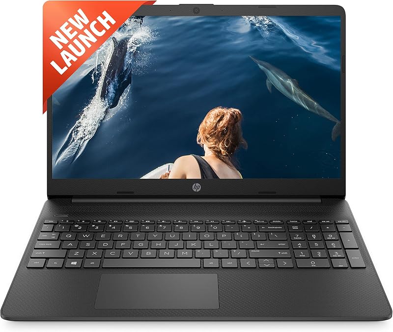 HP 15s-Ryzen 3 3250U 8GB SDRAM/256GB SSD 15.6"(39.6cm)HD Laptop/AMD Radeon Graphics/Win11 Home/MSO 2021/Fast Charge/Jet Bl...