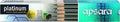 Apsara Platinum Extra Dark Pencils - Pack of 10