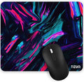 Tizum Mouse Pad - Computer Mouse Mat with Anti-Slip Rubber Base & Smooth Mouse Control with Spill-Resistant Surface for La...