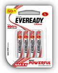 Eveready Ultima Alkaline AAA Battery - 4 Pcs