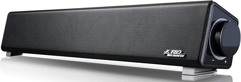 F&D E200 3W 2.0 Channel Wired Soundbar - Black