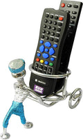 ORCHID ENGINEERS Stylish Iron Remote Stand For Home ( Silver Glossy Finish) | Tv Remote Stand Holder For Home Decor| Tv Un...