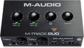 M-Audio M-Track Duo – USB Audio Interface for Recording, Streaming and Podcasting with Dual XLR, Line & DI Inputs, plus a ...