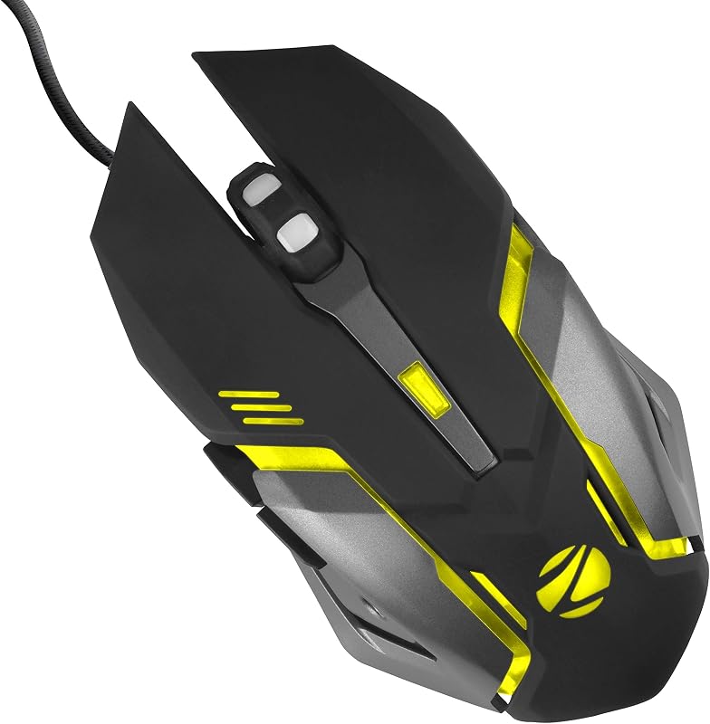 Zebronics Zeb-Transformer-M Optical USB Gaming Mouse with LED Effect(Black)