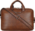 Storite PU Leather 14 inch Laptop Messenger Organizer Bag/Shoulder Sling Office Business Professional Travel Messenger Bag...