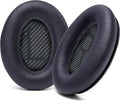 WC Wicked Cushions Premium Replacement Ear Cushions for Bose QC35 ii & QC35 (QuietComfort 35) Headphones - Black